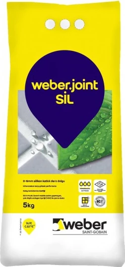 Silikonlu Derz Dolgusu 5 Kg Gri