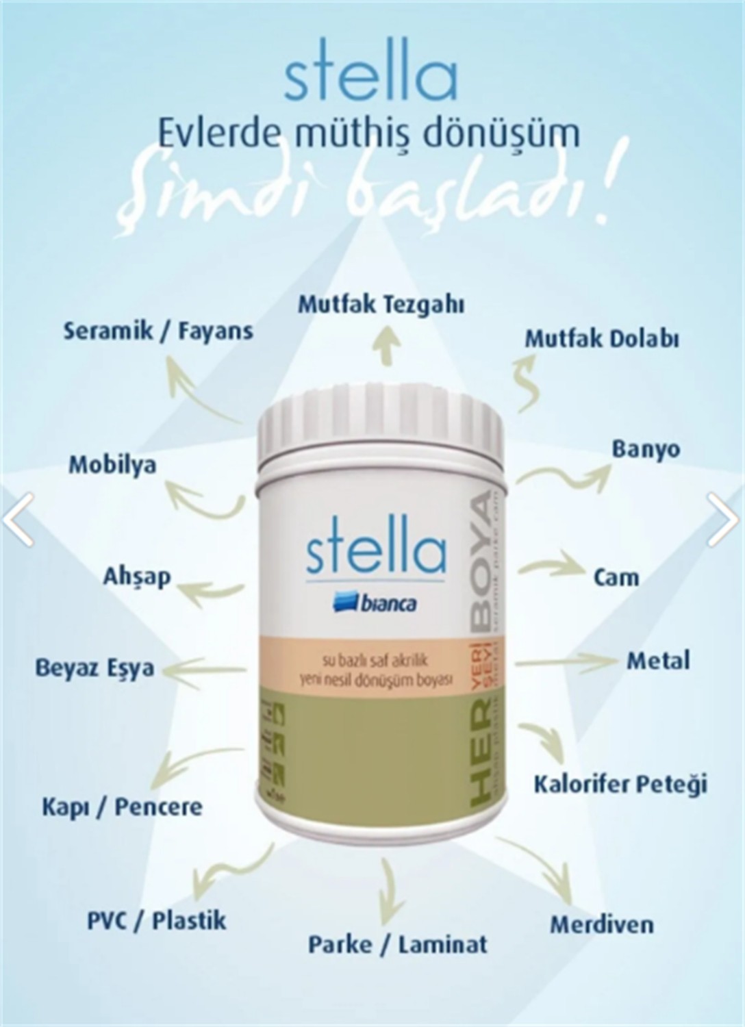 Stella Beyaz 1lt