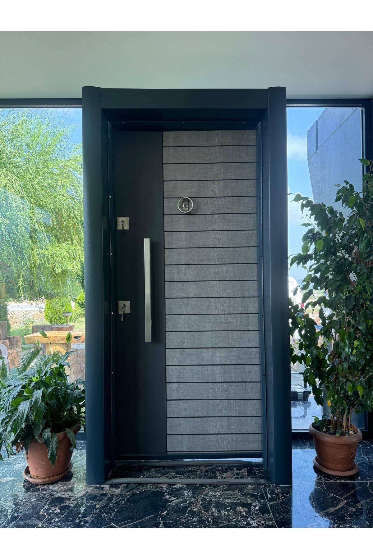 ÇİFT RENK ELİT EKONOMİK SOL AÇILIM KALE MONOBLOK KİLİT İÇ MEKAN KAPISI