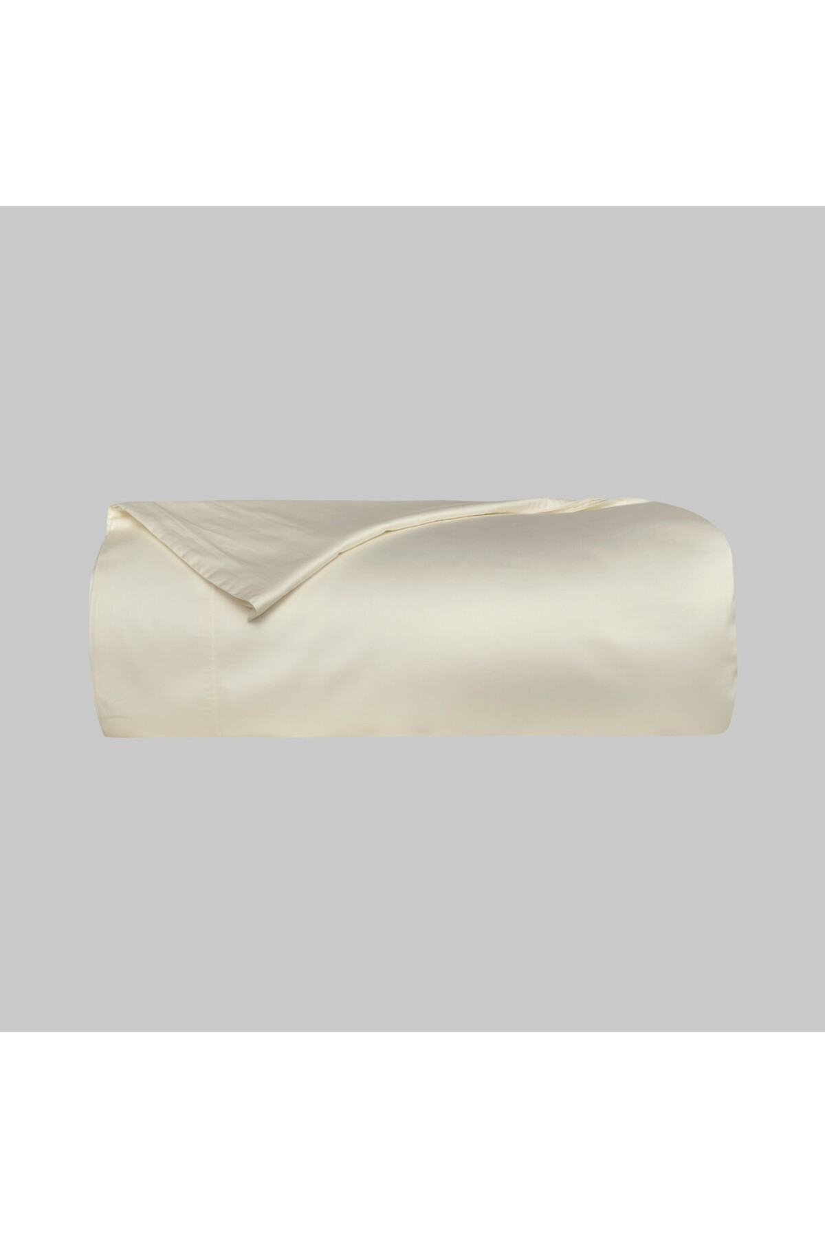 Monochrome %100 Pamuk Saten Nevresim Tek Kişilik-Cream