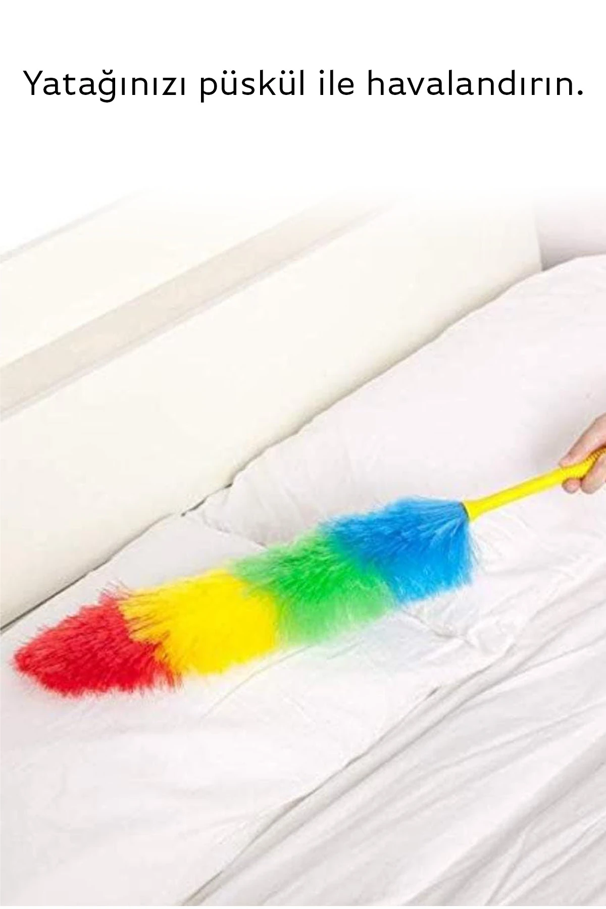 Toz Alma Püskülü Anti Statik Ev Ofis Kir Toz Temizleyici Fırça Kalorifer Petek Temizlik Aparatı