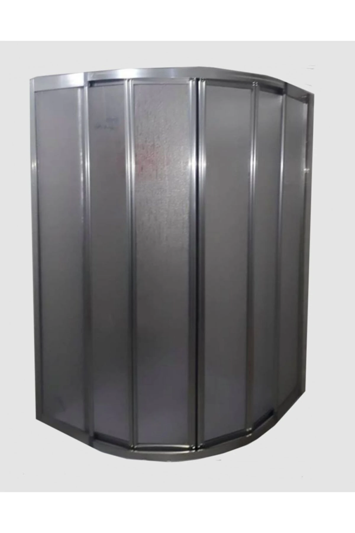 100*100 H:180 Parlak Profilli Oval Mika Duşakabin