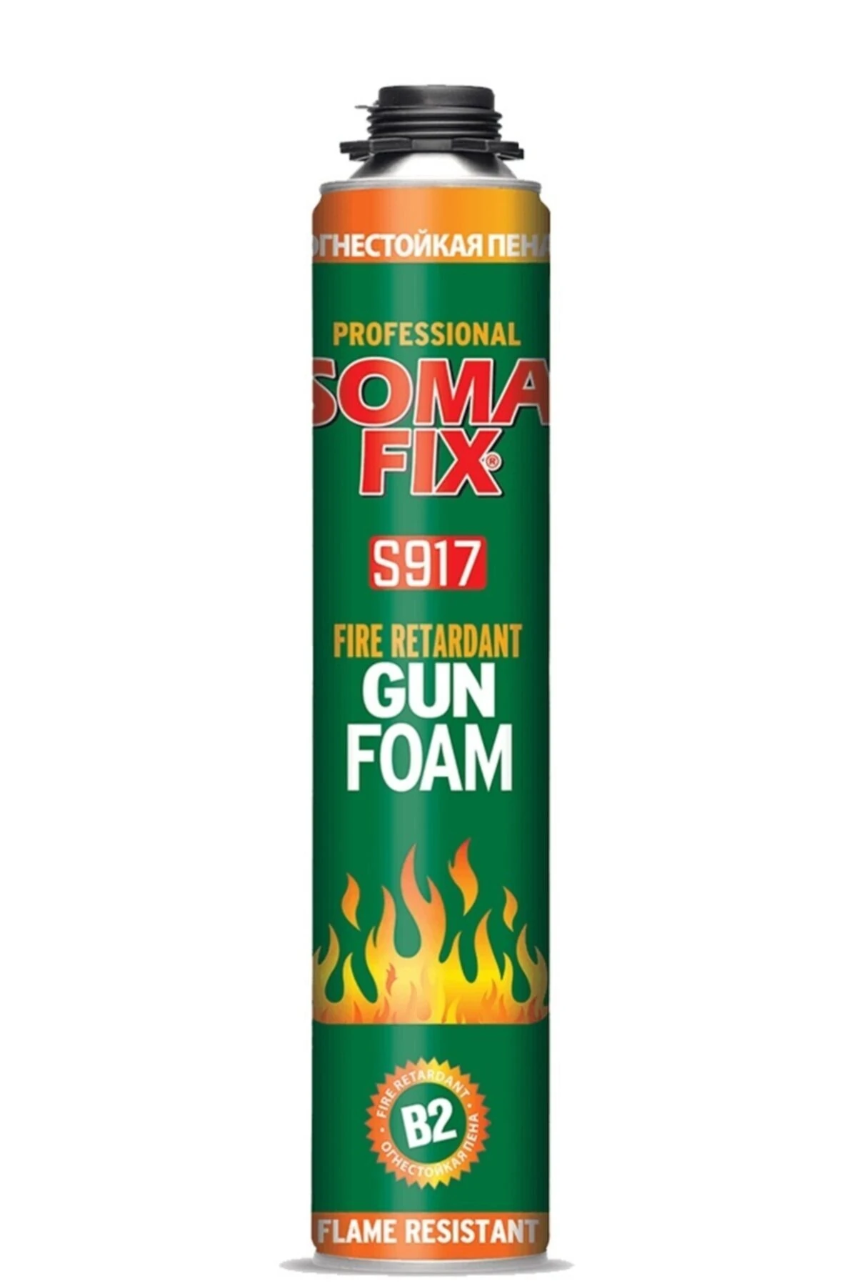 12 Adet 750 Ml Tabancalı B2 Yangına Dayanıklı Poliüretan Köpük Pembe Köpük