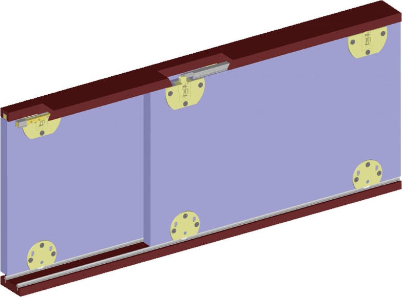 005 30 kg Sürgü Mekanizma Set