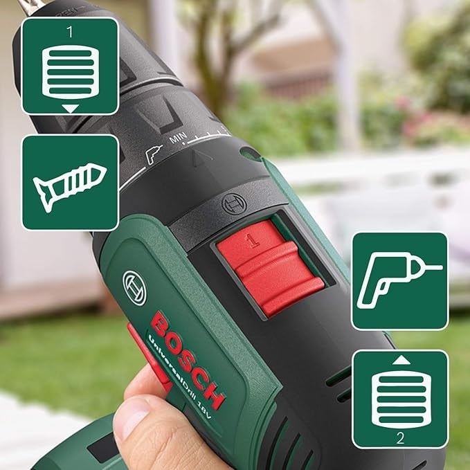 BOSCH Universaldrill 18 (1x 1,5AH) Tek Akülü