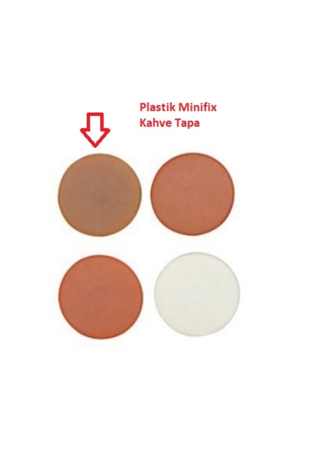 Minifix Tapası Kahve Pk:50 Ad.