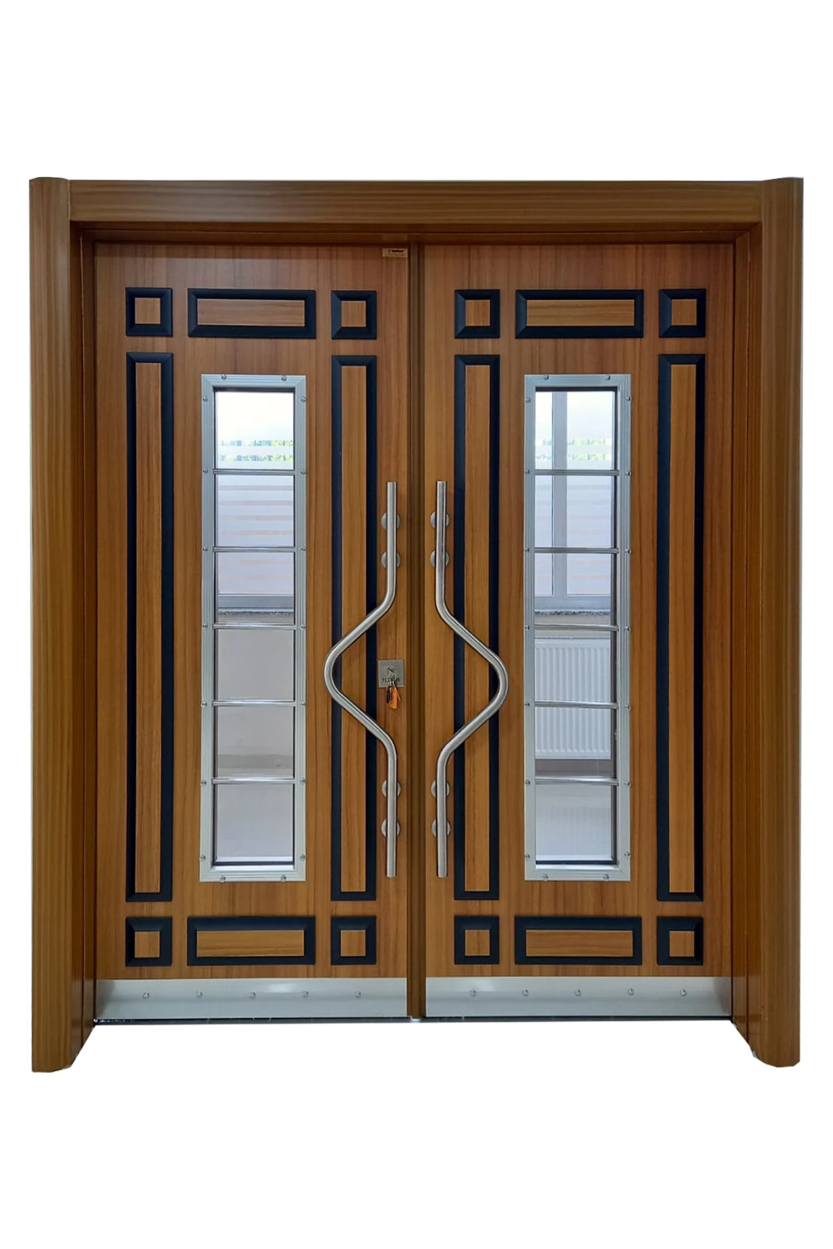 Celik Kapi Villa Kapısı, Abd Model Apartman Giriş Kapısı Sol Açılım Bina Kapısı