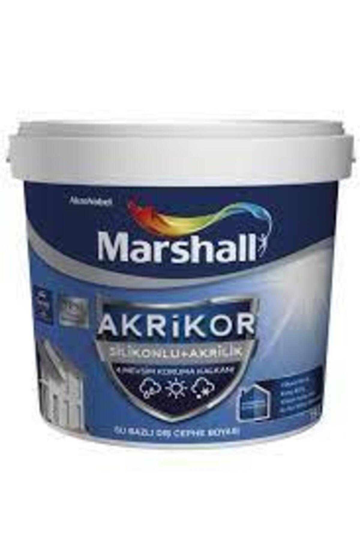 Akrikor Silikonlu + Akrilik Dış Cephe Boyası Beyaz 2.5 Lt.