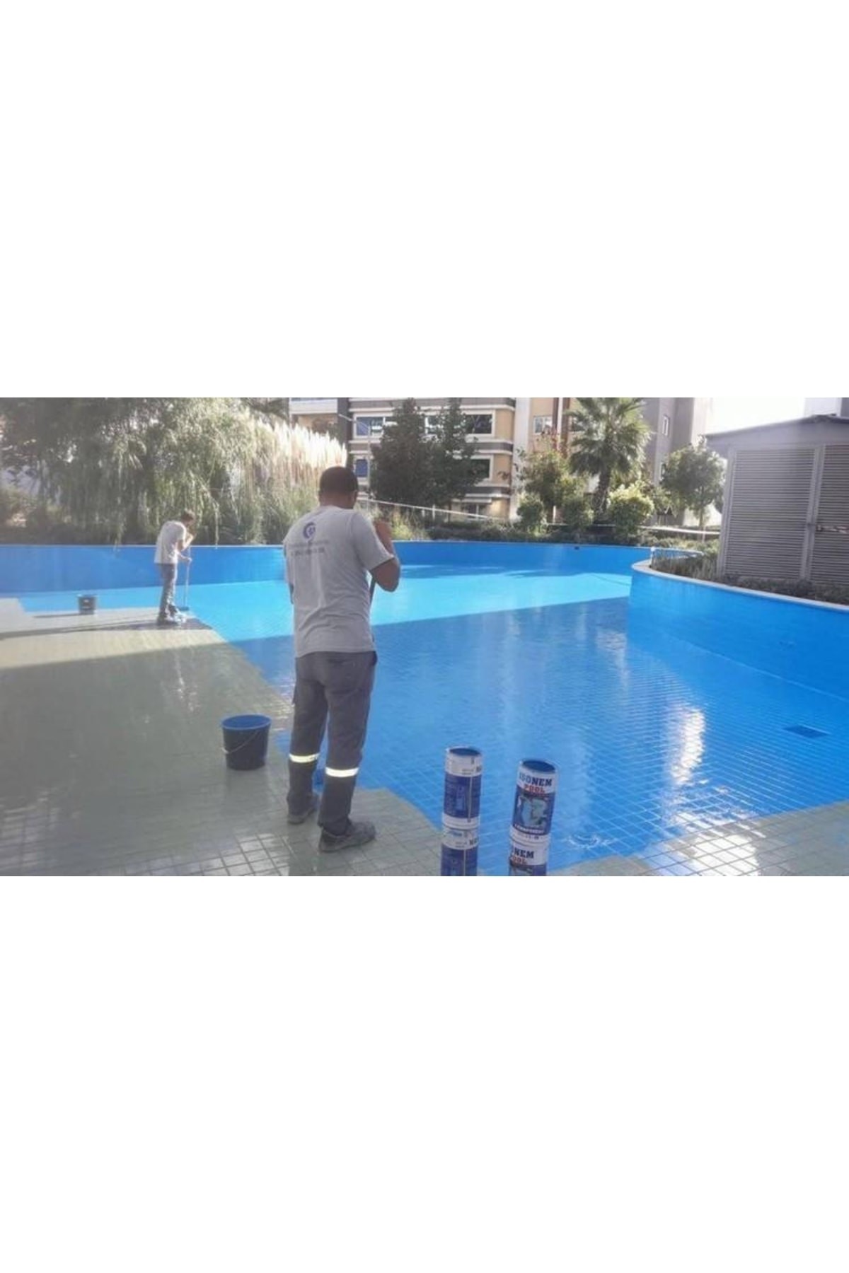 Isonem Pool Havuz Boyası 4.5kg Set Beyaz