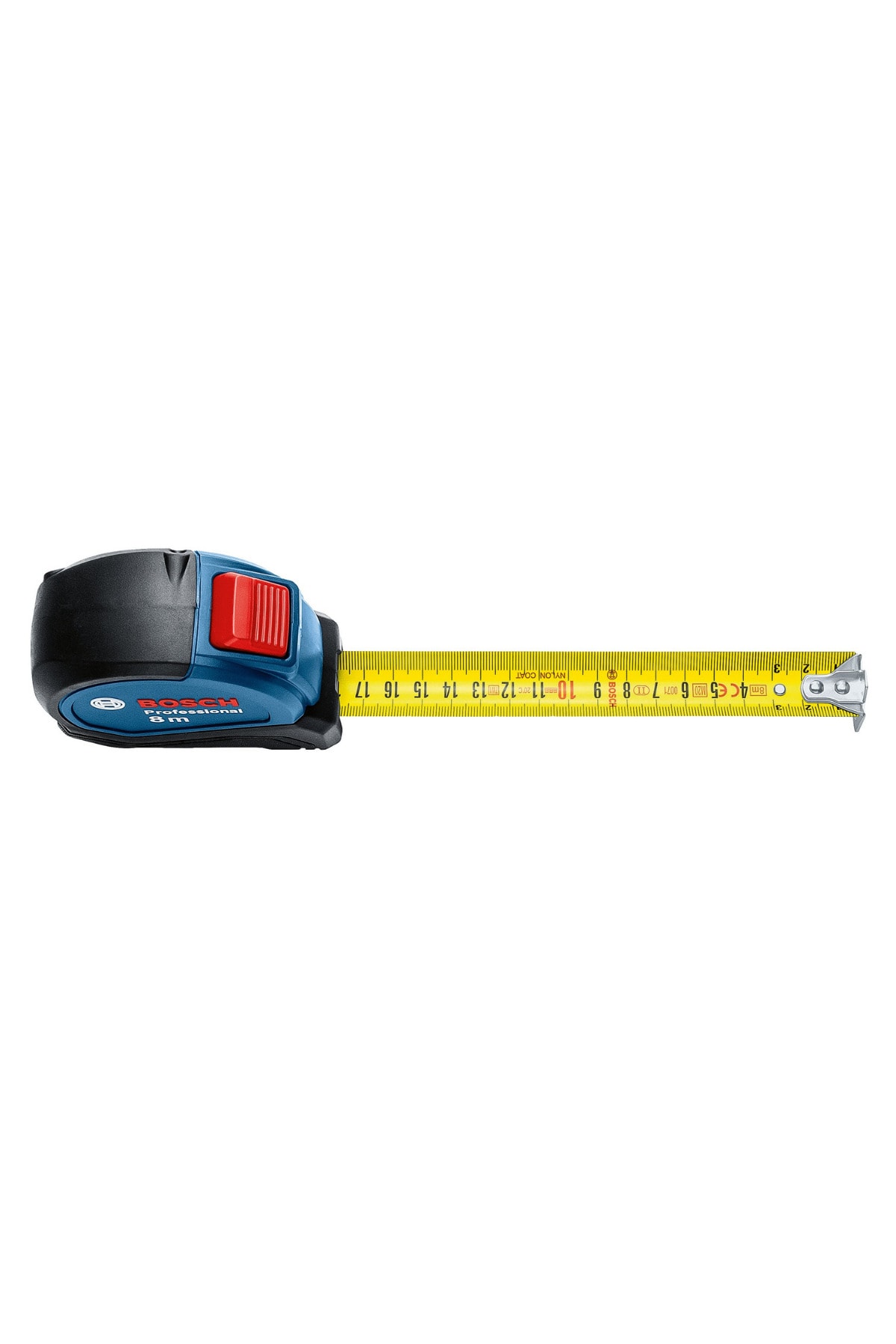 Şerit Metre 8 Metre Otomatik Kilitlemeli Dayanıklı Ölçüm Aleti Profesyonel Autolock