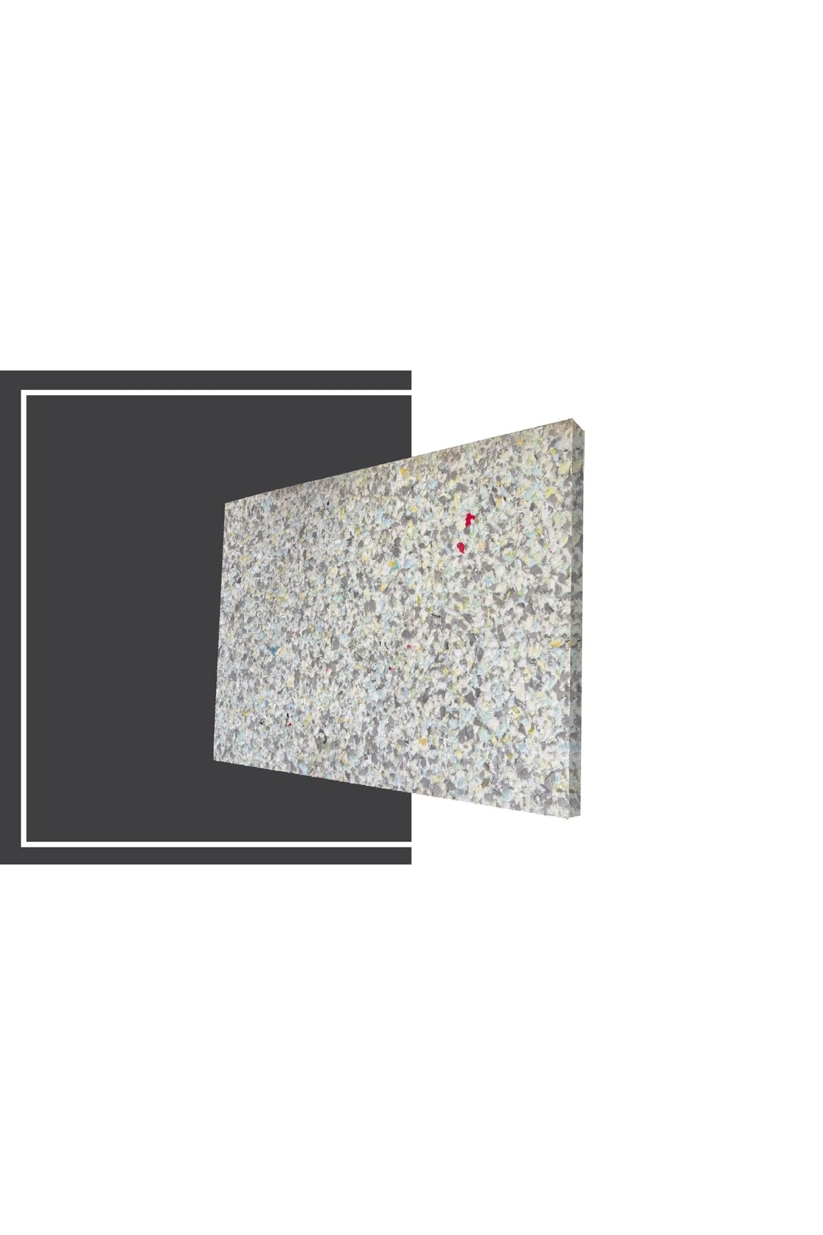 Komşu duvar ses yalıtımı 120 DNS  Bondex10mm - 30 Adet - (70x100cm)