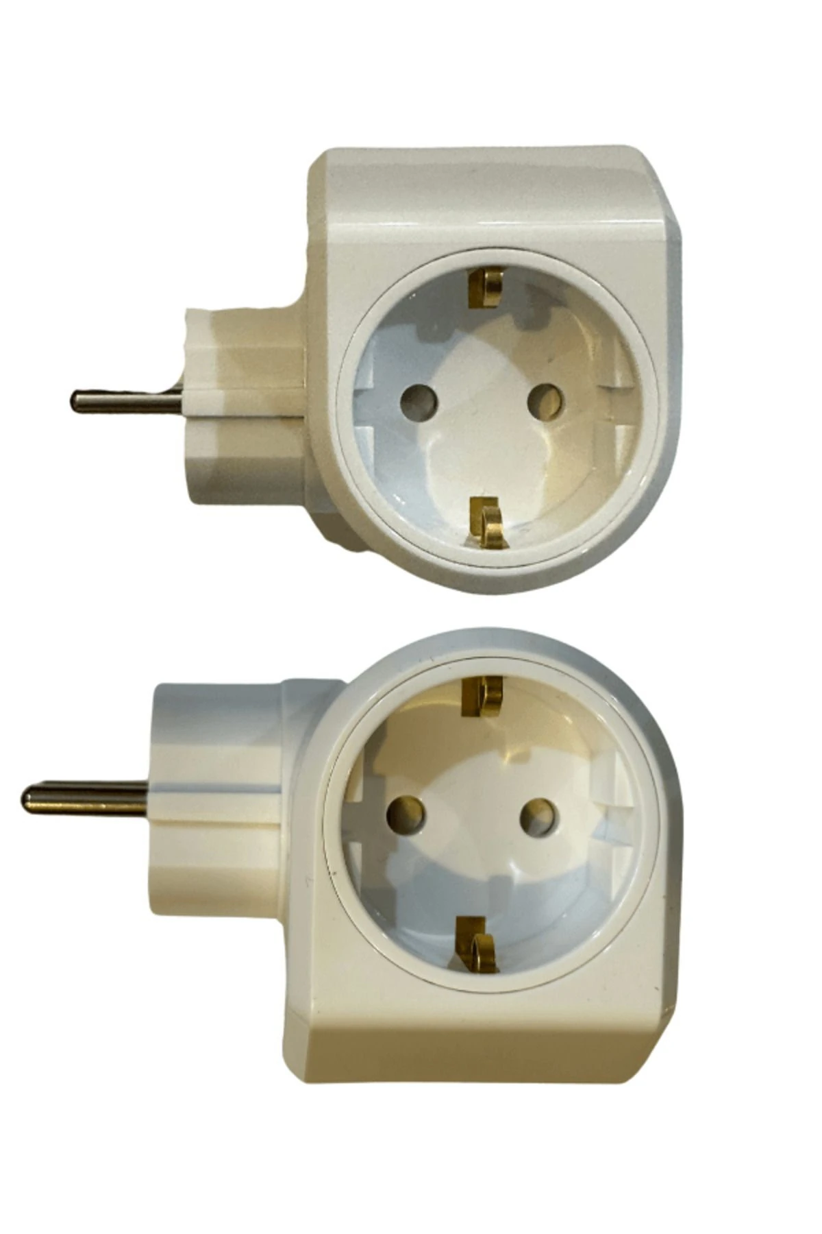 Viko Üçlü Topraklı Fiş Priz Yonca Plus Beyaz