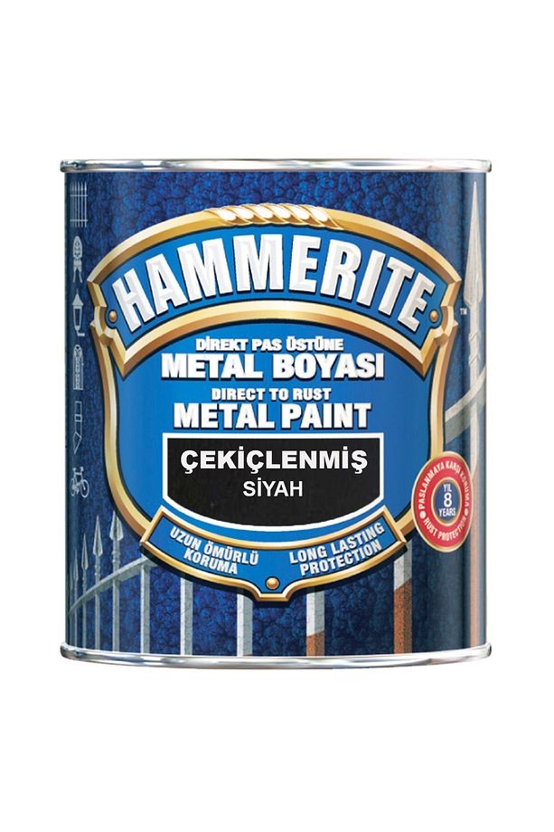 Hammerite Direkt Past Üstü Çekiçlenmiş Metal Boyası 2,5lt