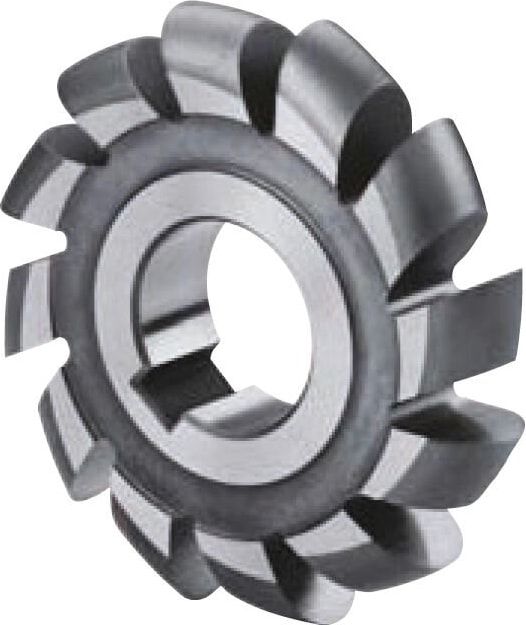 R2X50 mm Diş Bükey Freze DIN886 Hss