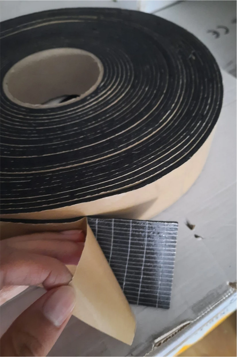 Elastromerik Kendinden Yapışkanlı Kauçuk Bant 3 mm * 100 mm * 15 mt