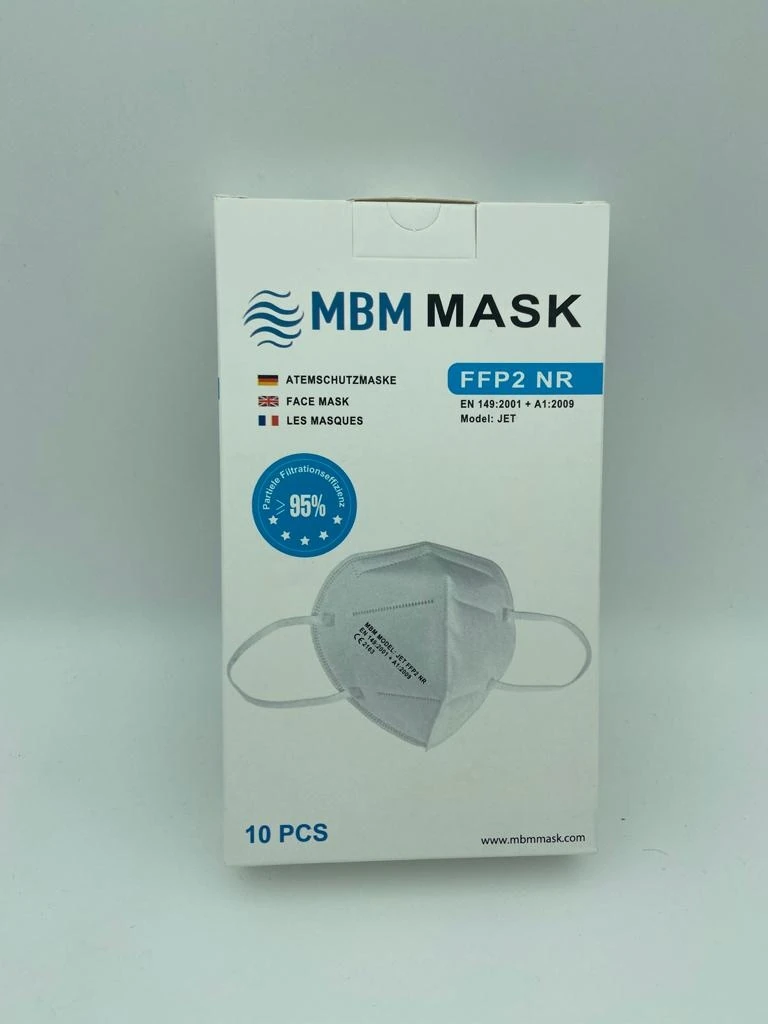Telli ve Tek Tek Paketli N95 Maske 10'lu