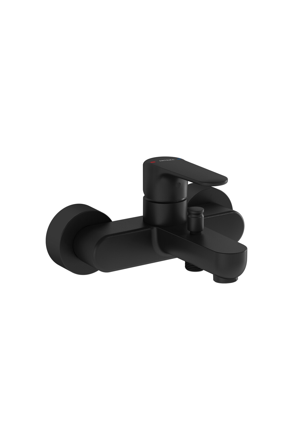 Artema Root Round A4272536 Banyo Bataryası, Mat Siyah