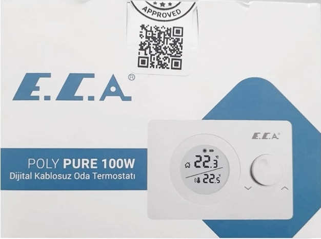 Poly Pure Kablosuz Dijital Oda Termostatı