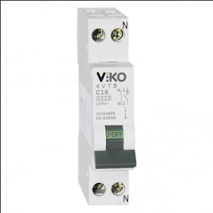 4vtb-1c40 1x40a 4,5ka C Tipi Otomatik Sigorta