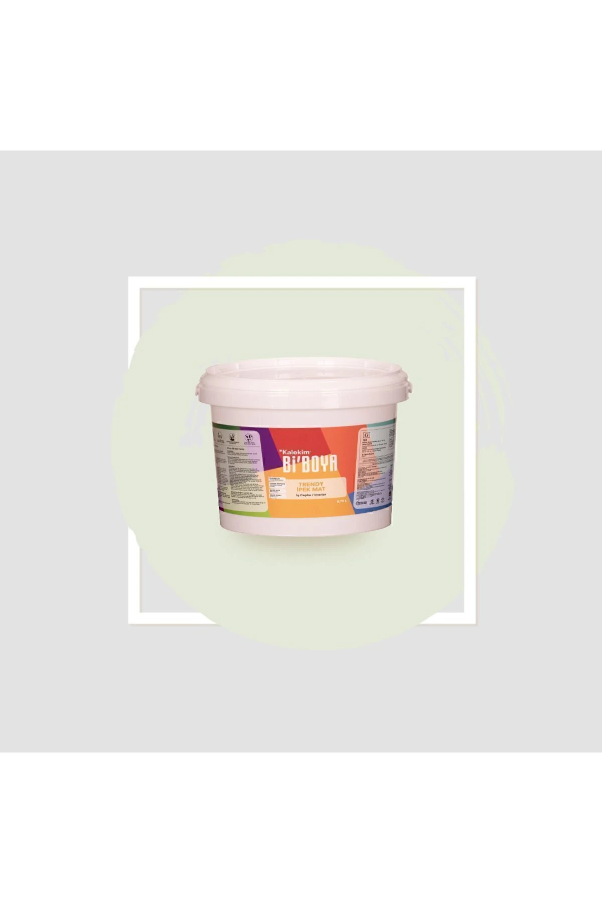 İpek Mat Trendy 0,75 Lt Buz Beyazı