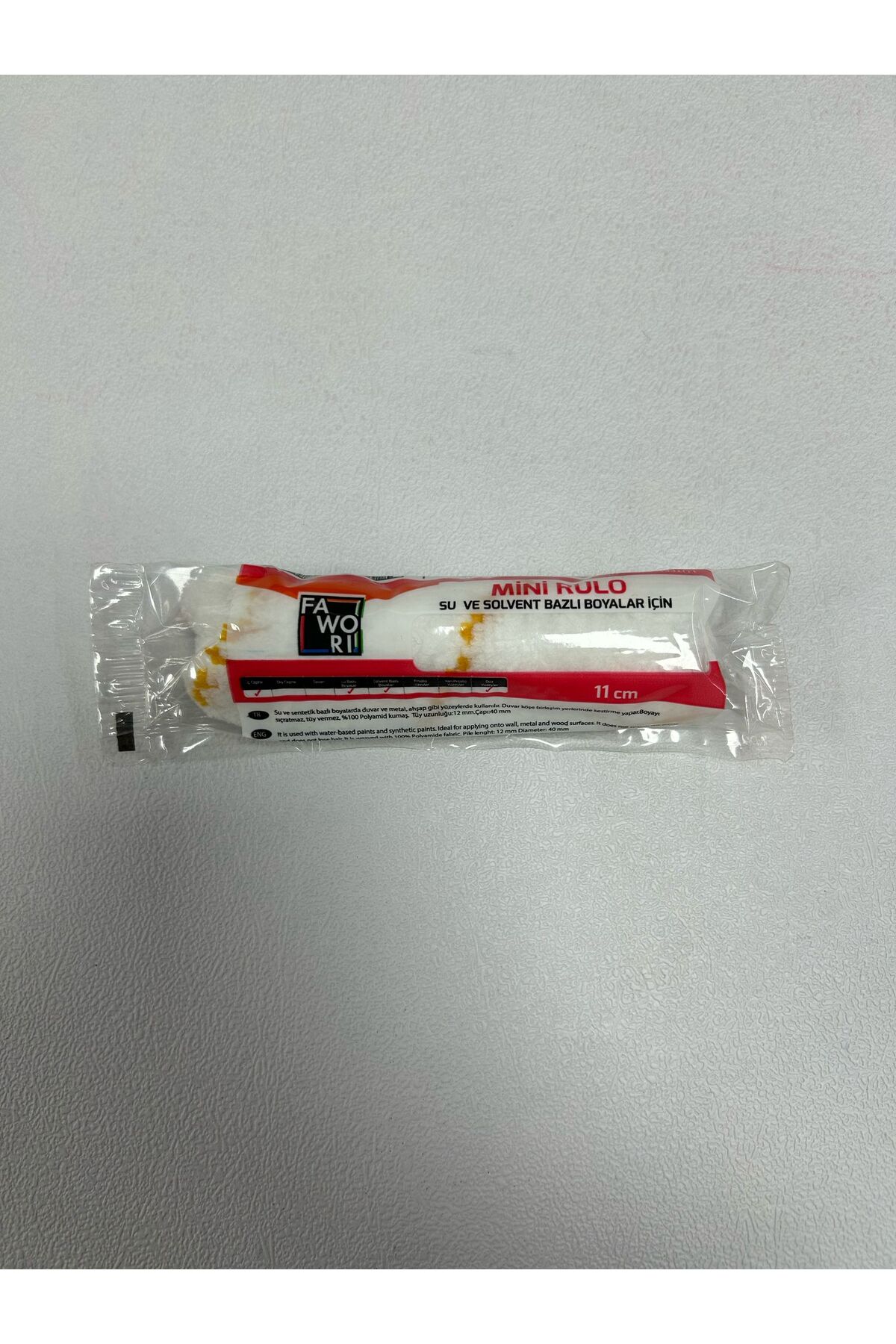 PARMAK RULO YEDEK BAŞLIĞI 11 CM 5 ADET