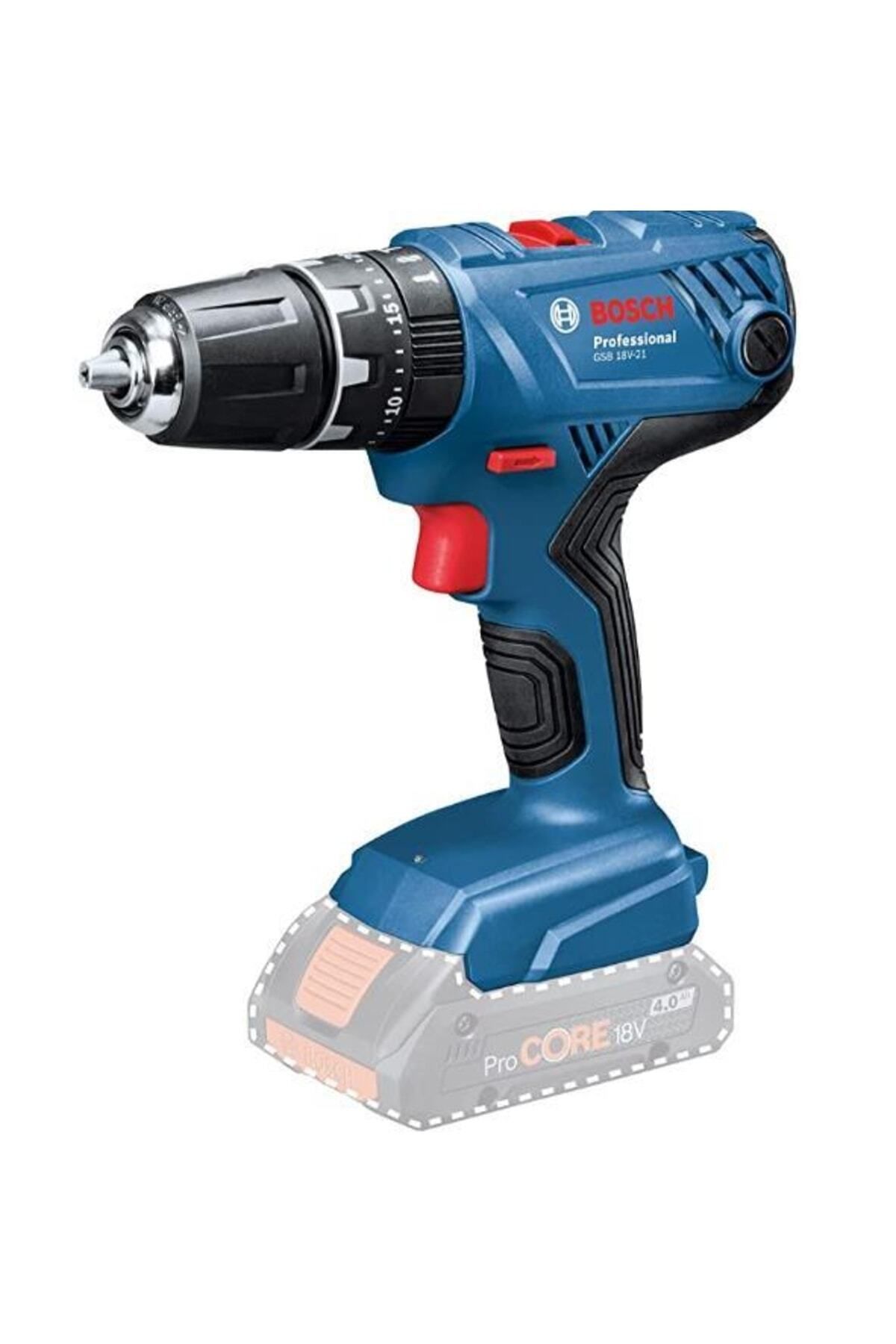 BOSCH Gsb 18v-21 Akülü Darbeli Vidalama Solo Makina (AKÜ YOKTUR.)