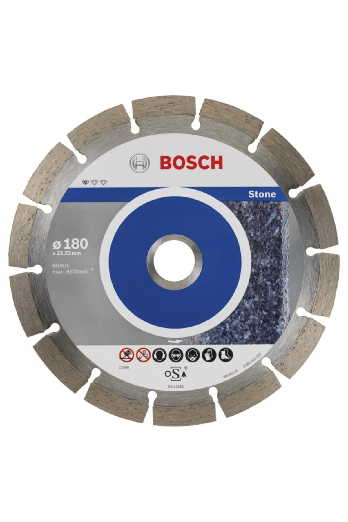 Standard Seri Taş İçin 9+1 Elmas Kesme Diski Set 180 mm