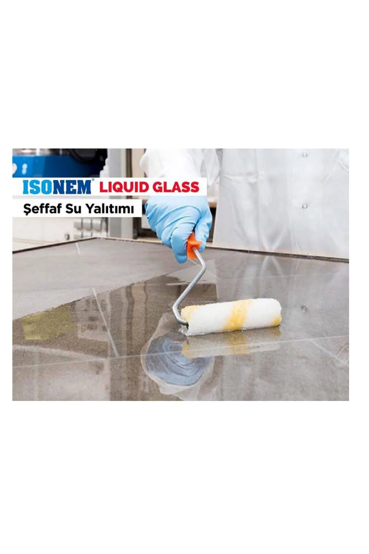 Lıquıd Glass A B Kompenat Şeffaf Su Yalıtım 2kg