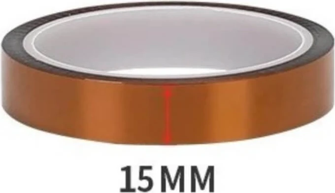Kapton Bant. Isıya Dayanıklı Termal Bant. Isı Yalıtım Bandı 15MM