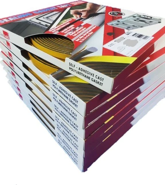 7x10.mm / 20.mt Kapı Pencere Soğuk Toz Geçirmez İzolasyon Kendinden Yapışkanlı Isı Yalıtım Fitil Conta Bant