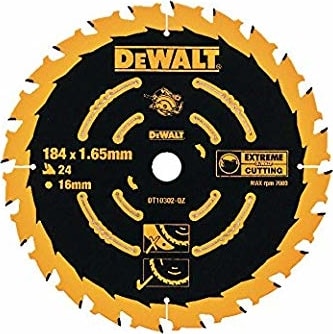 DEWALT Dt10303 - 185X16Mm 40T Extreme Daire Testere Bıçak