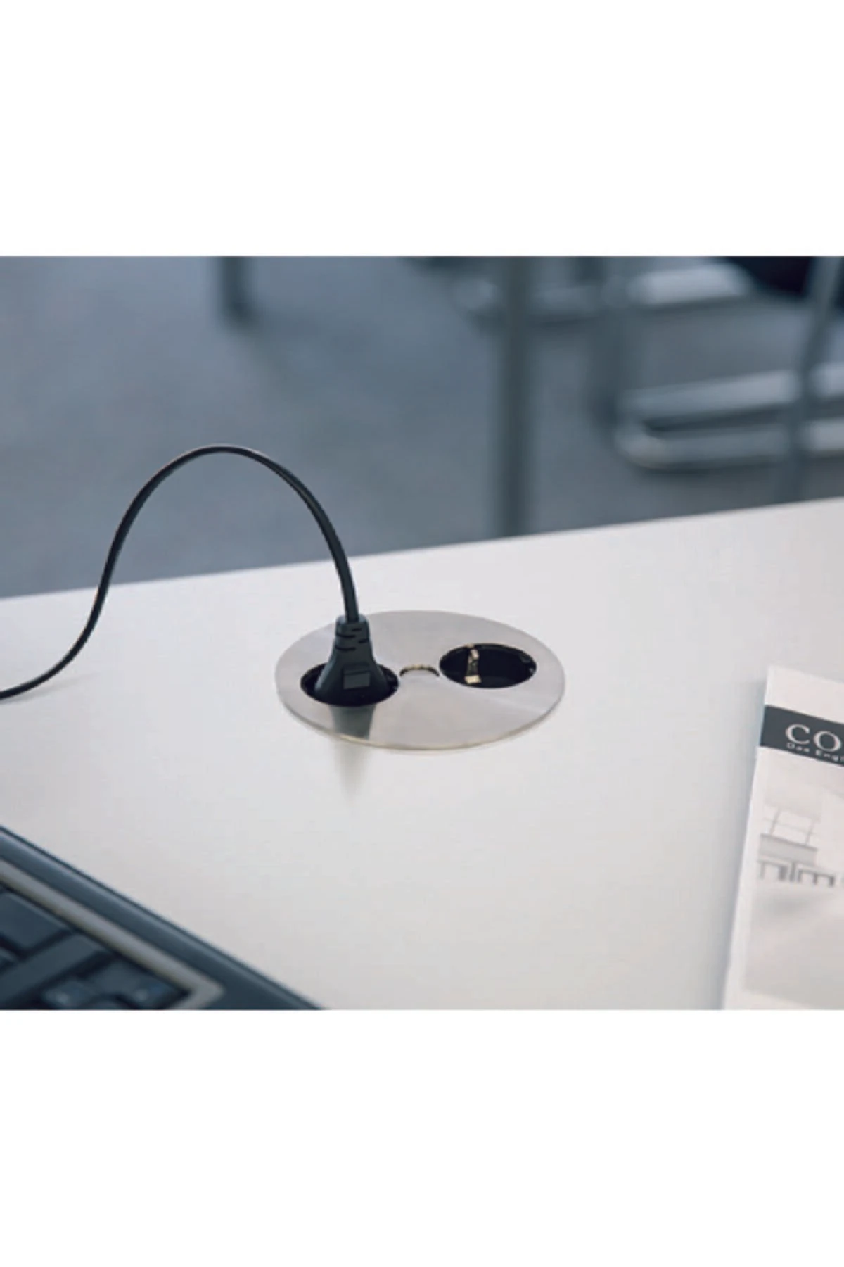 Twist - Gizli Priz Kutusu - 2li Topraklı Priz