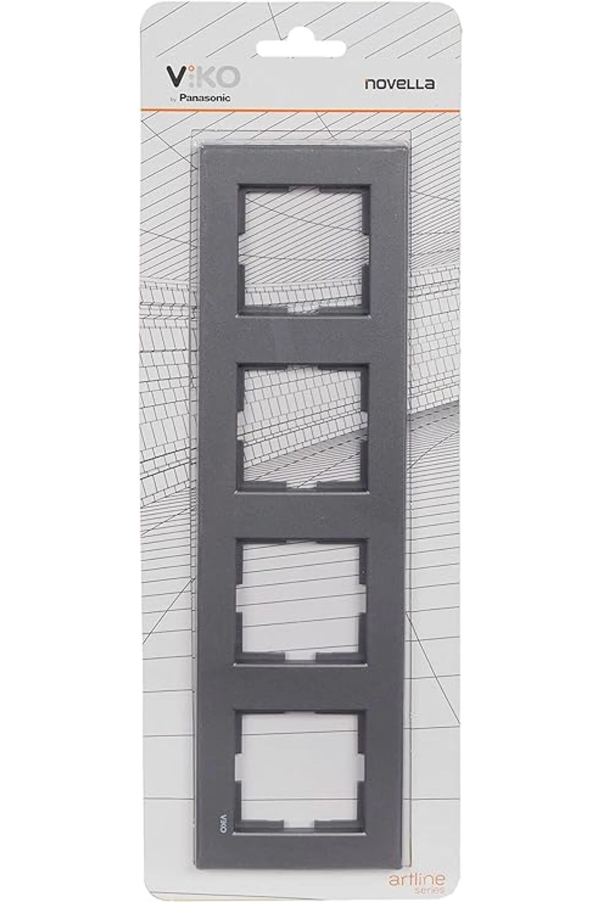 Viko Novella Füme Ikili Çerçeve  DörtlüÇerçeve