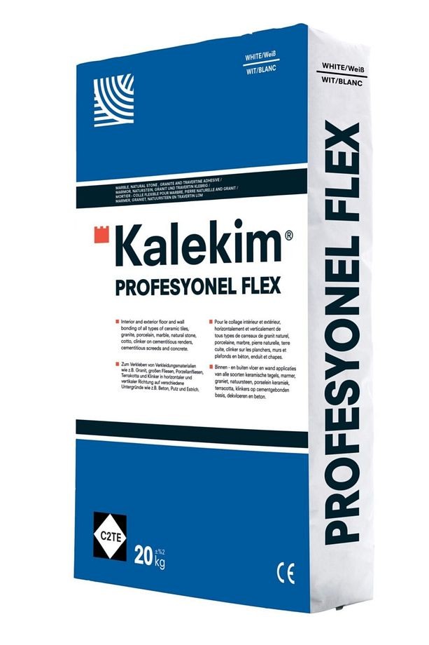 KALEKİM 1073 PROFESYONEL FLEX GRİ SERAMİK YAPIŞIRMA HARCI (C2TE)25KG