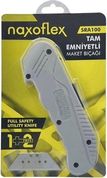 Tam Emnihetli Maket Bıçağı 2+1 Yedek Bıçaklı