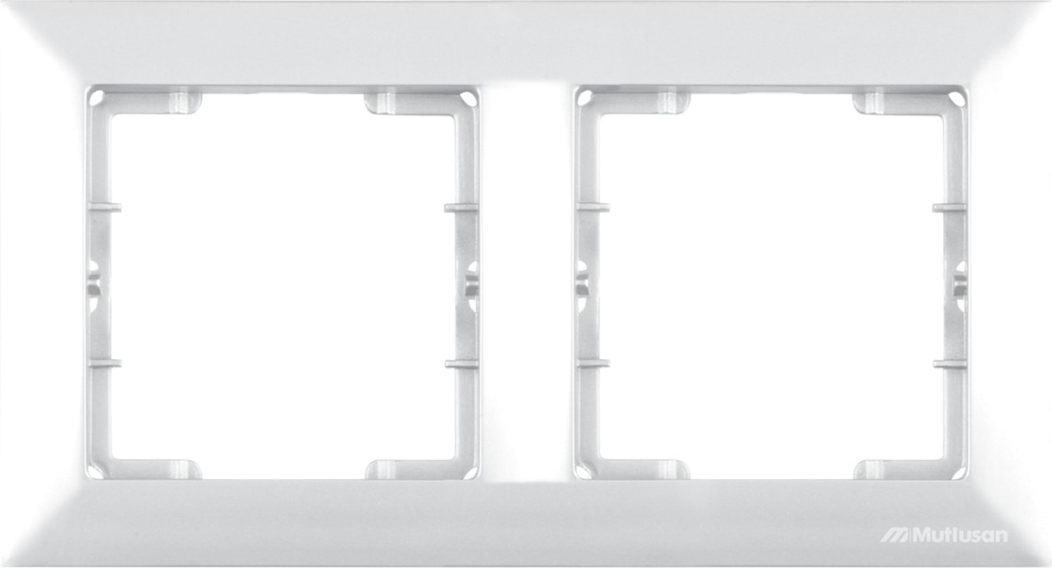 Candela Beyaz 2'li Yatay Çerçeve