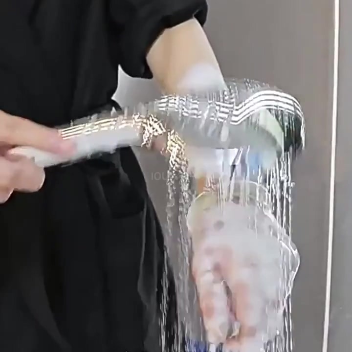 Trench Abs Shower Set Basınçlı Su Tasarruflu Modern Minimal Duş Başlığı Silikon Duş Hortumu Duş Seti