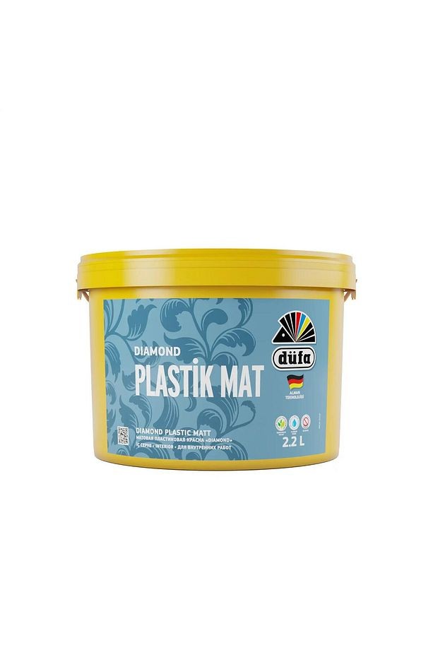 Diamond Silikonlu Mat Iç Cephe Duvar Boyası Beyaz 2.2 L