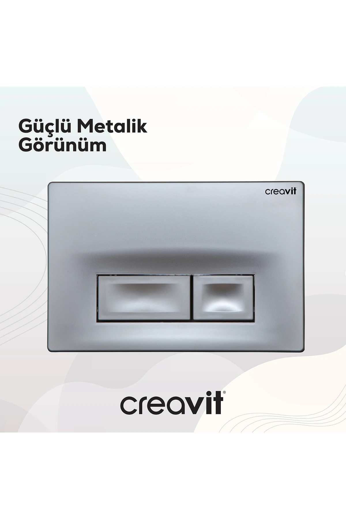 Ore Mat Gri Boyalı Kumanda Paneli