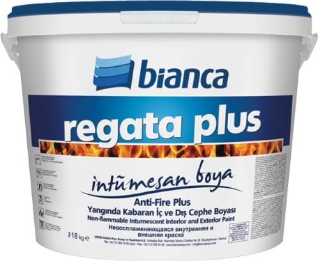 Regata Plus Yangında Kabaran Boya Beyaz 18 kg