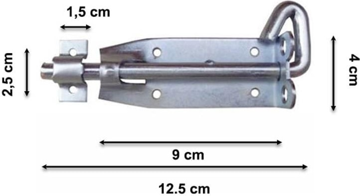 Kilitli Sürgü No 2