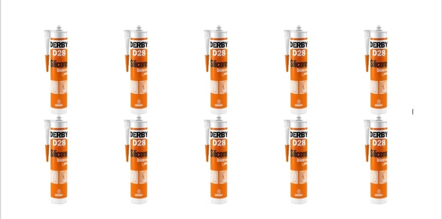Şeffaf Silikon 280 Gr - 10 Adet