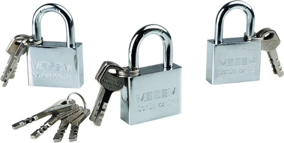 Master Çelik Kilit 3 Lü Set 55 mm 340