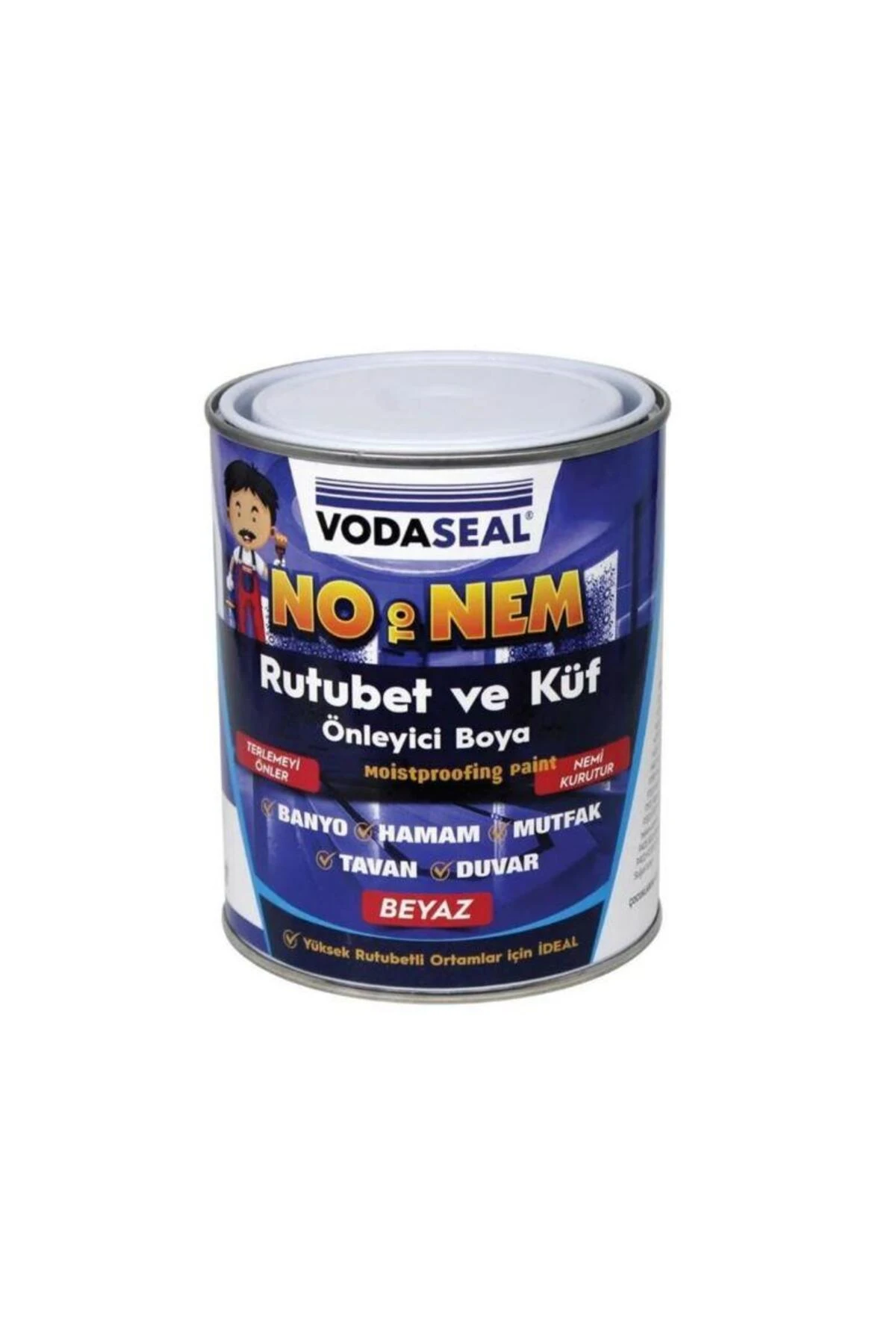 No To Nem Rutubet Ve Küf Önleyici Boya Beyaz 1 Kg