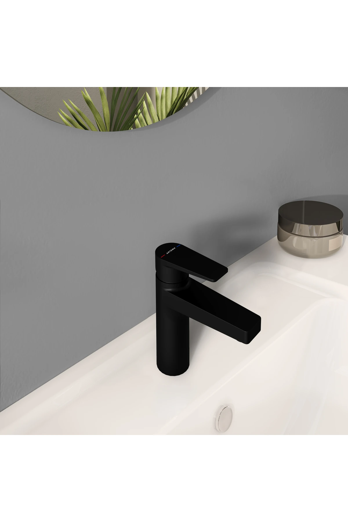 Shift T30 A4368936 Yüksek Lavabo Bataryası, Mat Siyah