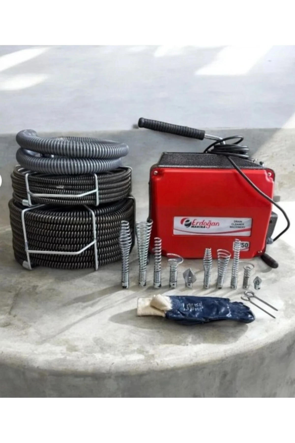 erdoğan makina 16+22 TAM SET KANAL AÇMA MAKİNASI