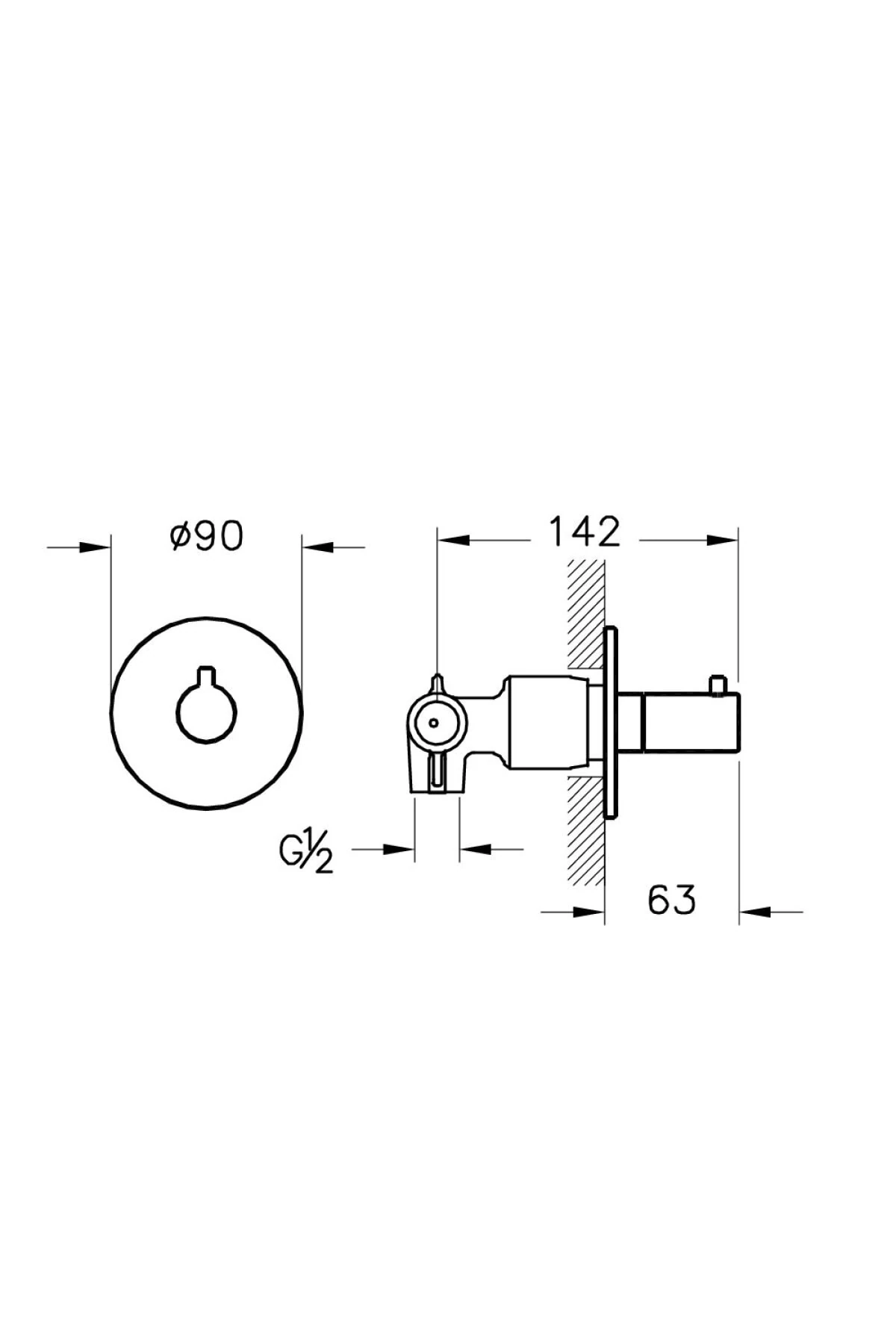 Origin A42623 Ankastre 2 Yollu Yönlendirici, Krom