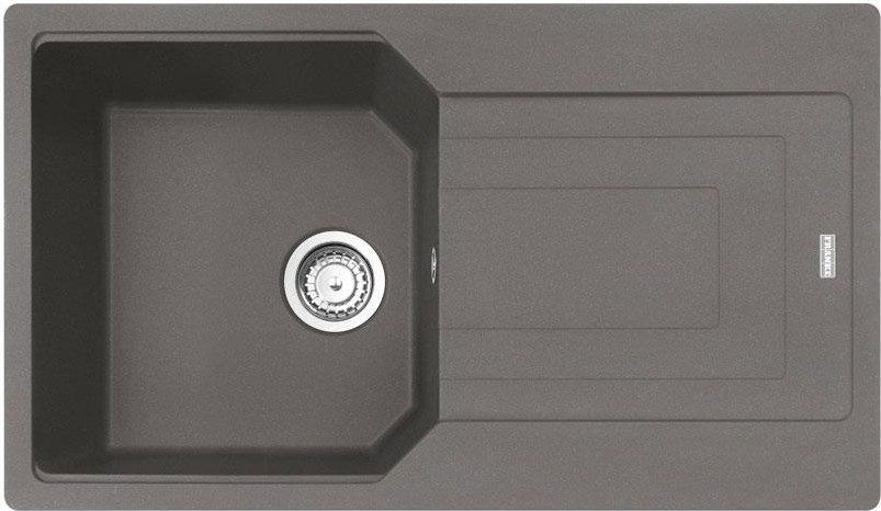 Urban Ubg 611-86 Granit Evye, Stone Grey, Tezgah Üstü, Tek Hazne, Damlalıklı, 86X50 cm