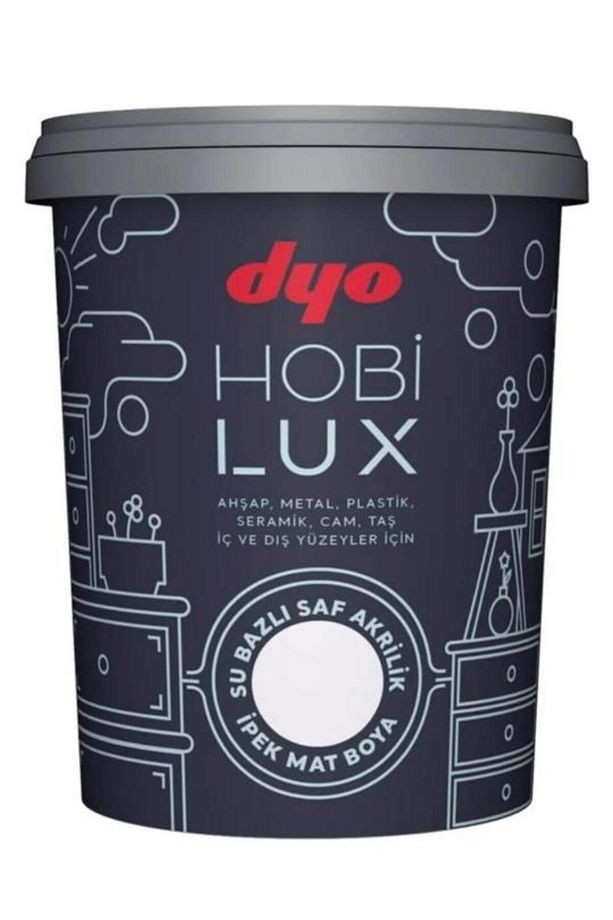 Hobilux Su Bazlı Saf Akrilik Boya Hobı Boyası 0,4 Lt