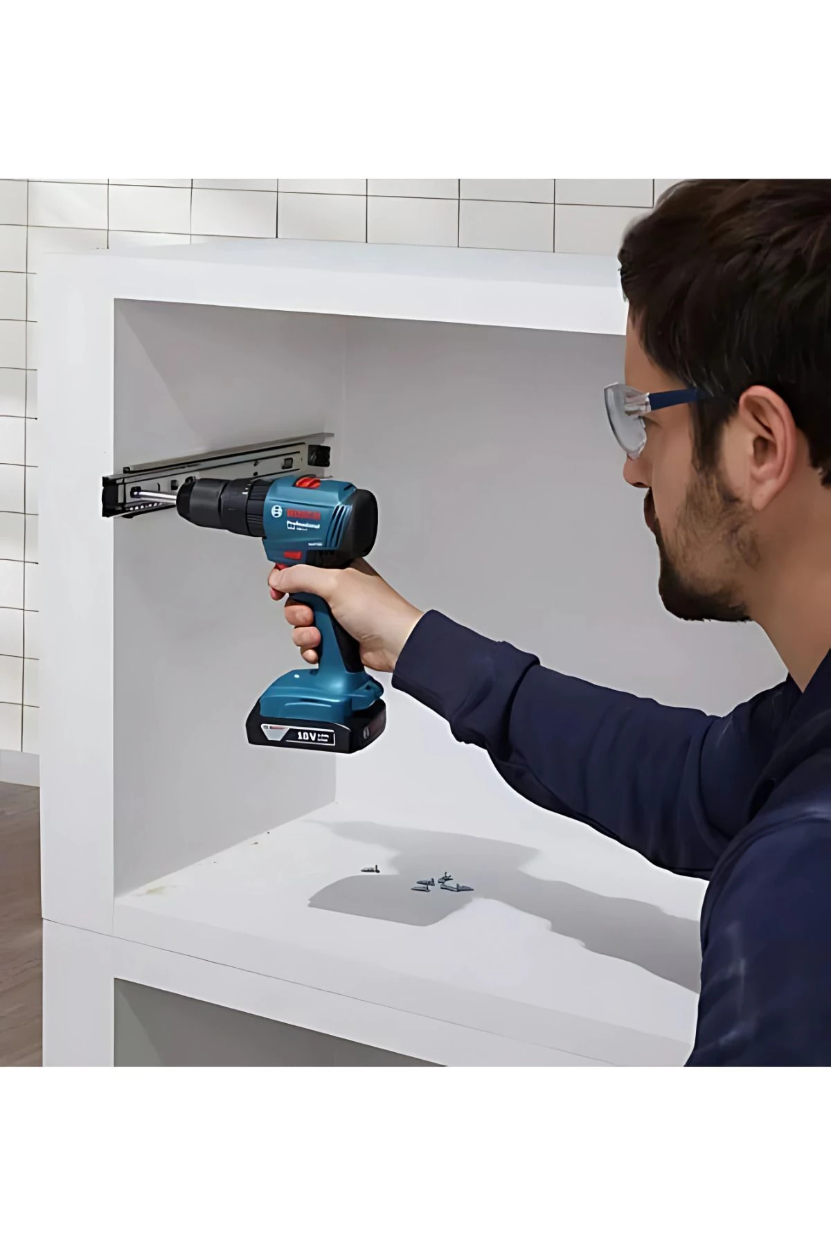 Orijinal Akülü Darbeli Şarjlı Matkap GSB 185-LI + 23 Parça Aksesuar + T. Çantası + 1 x 18V 2.0Ah Ak